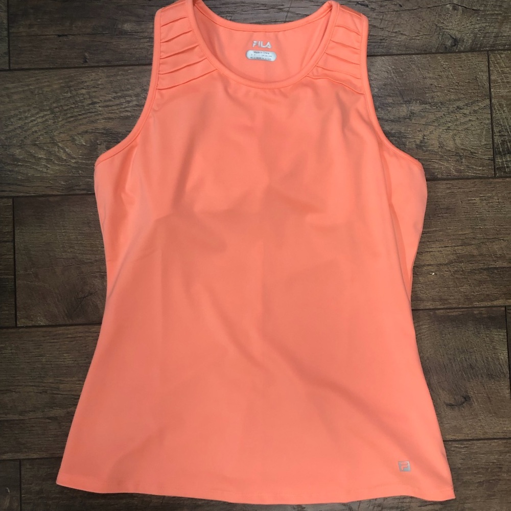 FILA Tennis Outfit Large Tangerine - Picture 3 of 8